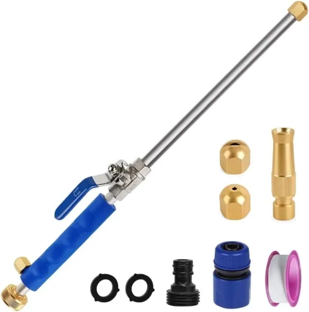 Shiyuan Jet Nozzle High Pressure Hose Nozzle Hydro Nozzle, Power Washer Wand for Garden Hose with 3…