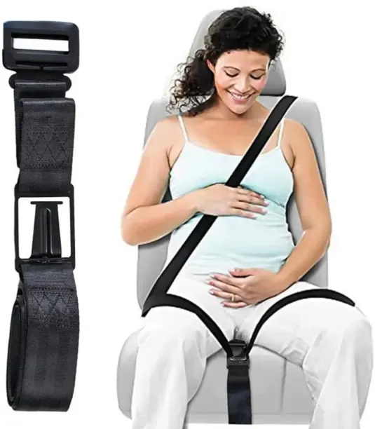 Shopnmore Pregnancy Seat Belt, Bump Strap, Pregnancy Support Belt, Maternity Belt Maternity Belly B…