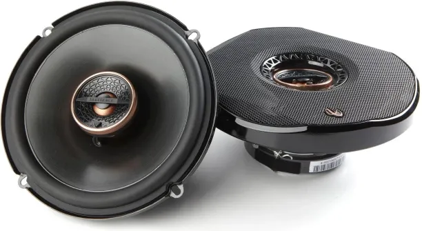 Infinity Ref-6532ix Coaxial Speakers 6 inch 180 Watts 2 Way Coaxial Door Mounted Round Car Speaker