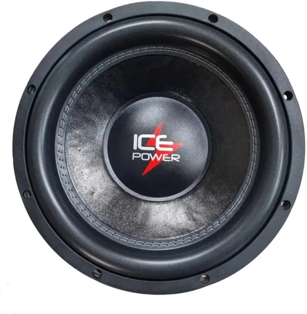 Ice Power IPS-GR 12 D4 20000 Watts 12 inch Grenade Series Subwoofer Rear Deck Mounted Round Car Spe…