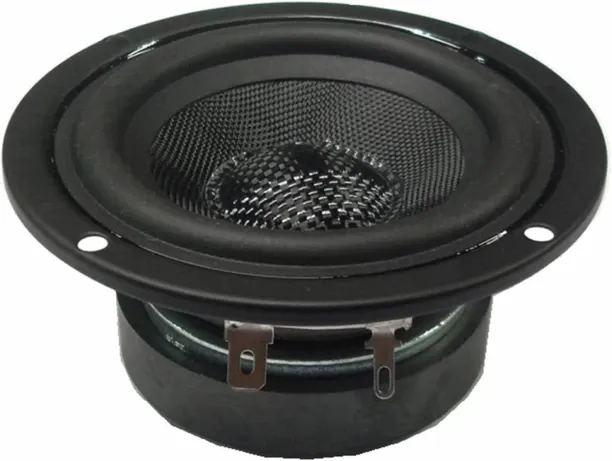 LEMON Dynamic 4.5inch 4Ohm 30W Subwoofer Speakers Fiberglass Power, Low Frequency HiFi Bass Speaker…