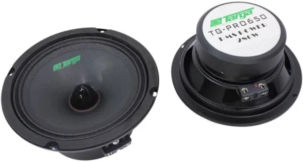 Targa TG-PRO650 Coaxial Door Mounted Round Car Speaker