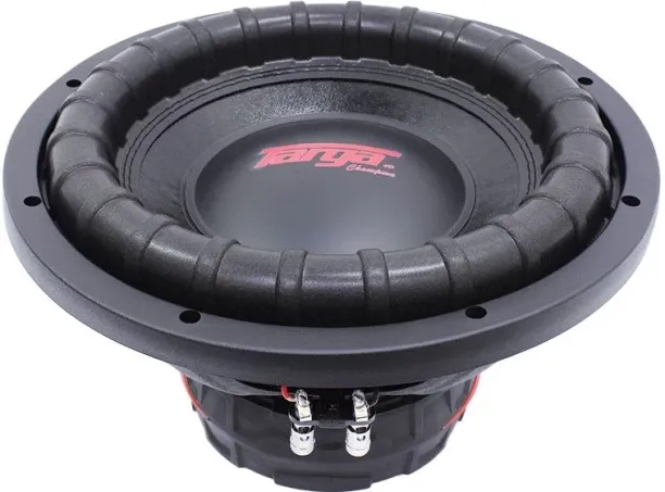 Targa TG-CP1204D Champion Series Subwoofer Rear Deck Mounted Round Car Speaker