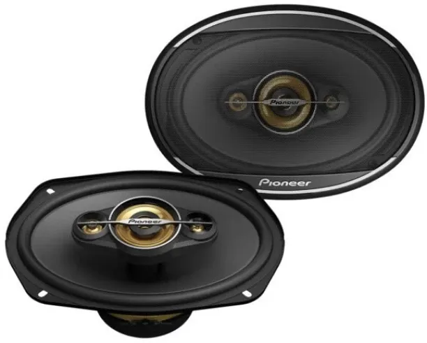 Pioneer TS-A 6978S 6x9 650 Watts 4 Way Coaxial Rear Deck Mounted Oval Car Speaker