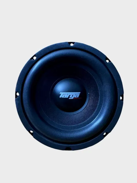TARGA TG-F80D Subwoofer Rear Deck Mounted Round Car Speaker