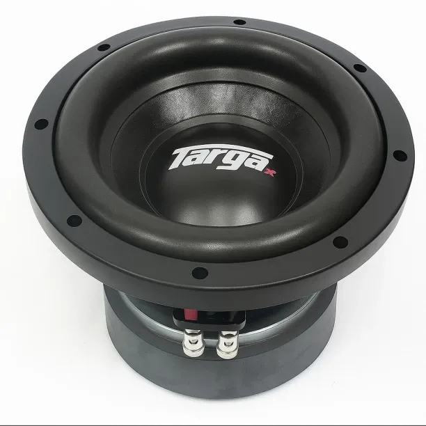 Targa Dual Voice Coil Subwoofer Subwoofer Rear Deck Mounted Round Car Speaker