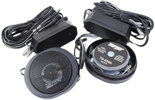 Targa TG-S20G Majito Series Tweeter Dash Mounted Round Car Speaker