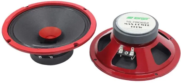 Targa TG-PRO652 Pro Series | 6-inch 600w Midrange Speakers Coaxial Door Mounted Round Car Speaker