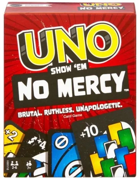 UNO Show 'em No Mercy™ Cardboard Social Skills Card Game