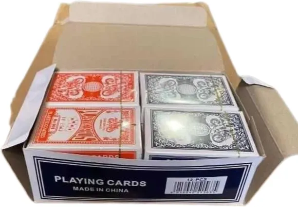 generic Pack Poker Size Plastic Coated Playing Cards Paper Memory Building Card Game