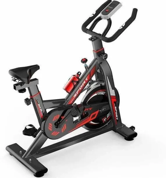 hurriaj Exercise Bike – Indoor Cycling Bike with LED Monitor & Adjustable Resistance Indoor Cycles …