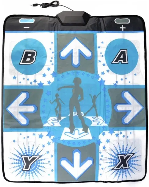 Loznron OSTENT Non-slip Dance Pad Dancing Mat for Nintendo Wii Gamecube NGC Console Dance Revolutio…