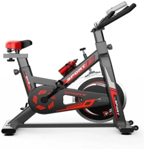 World TU-1 Indoor Fitness Cycle with LCD Screen Spinner Cardio Exercise Bike