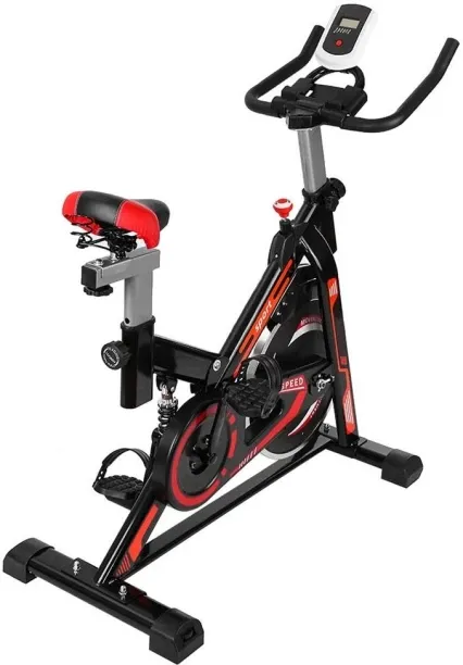 PrimePickSA Sport Exercise Bike - Indoor Stationary Cycling with Shock Absorption Indoor Cycles Car…
