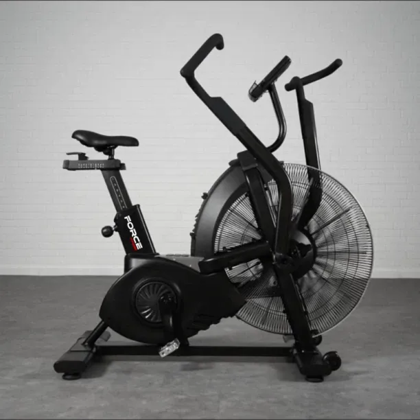 Force Fitness Force Fitness AB9 Air Bike – PRO Dual-Action Stationary Cardio Exercise Bike