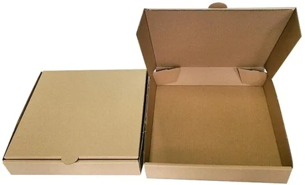 Charms XX-Large 400mm x 400mm Kraft Pizza Box (50) Pizza Box Cardboard Packaging Box