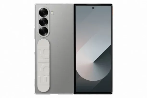 Samsung Clear With Strap Back Cover for Samsung Galaxy Z Fold6