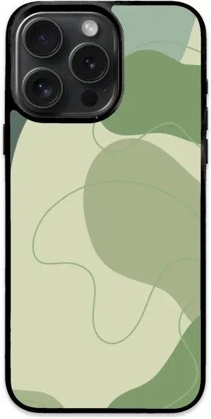 Caitscases (IPH15PMX)-TPU Fashion Covers (Sage) Back Cover for Apple iPhone 15 Pro Max