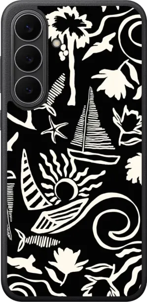 Caitscases (SAMS25FE5G)-TPU Fashion Covers (Sailor) Back Cover for Samsung Galaxy S25 FE