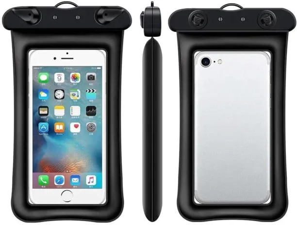 Fariedl Waterproof Phone Case with Lanyard Pouch for iPhone