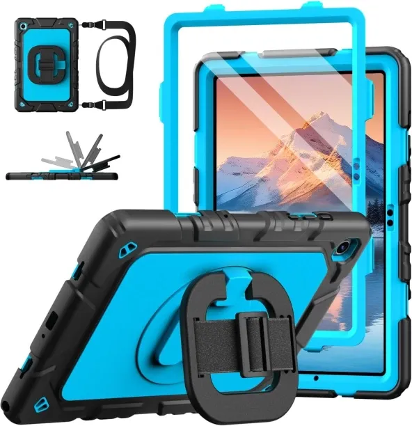 XueyueKJ for Galaxy Tab A11 Plus 2025 / A9 Plus 11 Inch 2023 Cases, Shockproof Heavy Duty Cover wit…