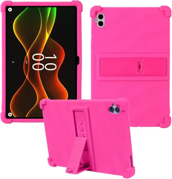 XueyueKJ Case for Boost Celero 5G Tablet 10.95 Inch, Kids Friendly Soft Silicone Adjustable Stand C…
