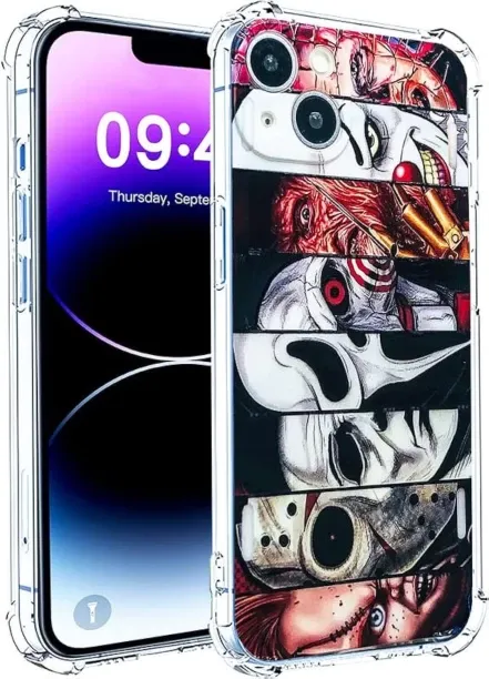 NEXUS Classic Thriller Movie Characters Pattern Phone Case Compatible with iPhone 13,Horror Scream …