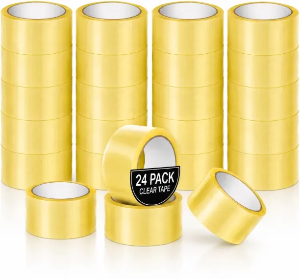 TapeX 24 Pack Clear 48mm x 100m 40 Micron Strong Adhesive Tape (Manual)