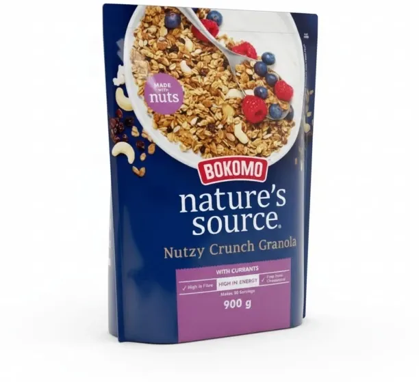 BOKOMO BREAKFAST - Nature's Choice Crunchy Granola Sachet