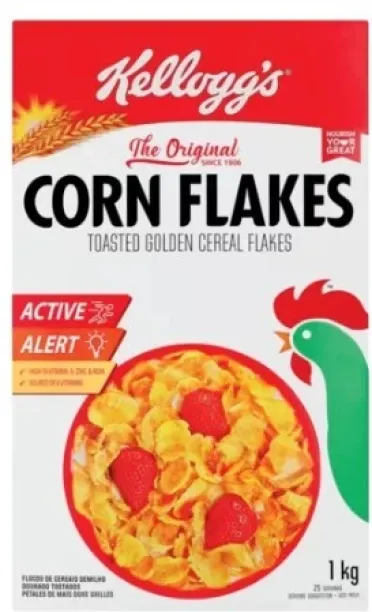 Kellogs Cornflakes Breakfast Box