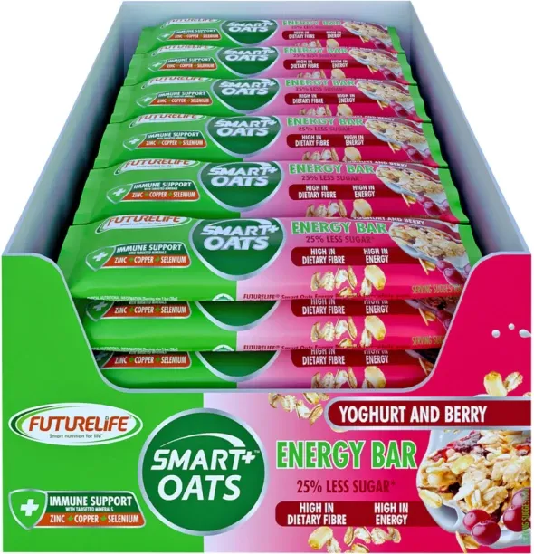 Futurelife Smart+ Oats Yoghurt and Berry Energy Bar Pouch