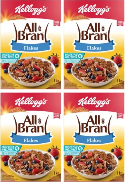 Kellogg's All Bran Flakes Box