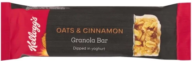 Kellogg's Oats & Cinnamon Granola Bar Pouch