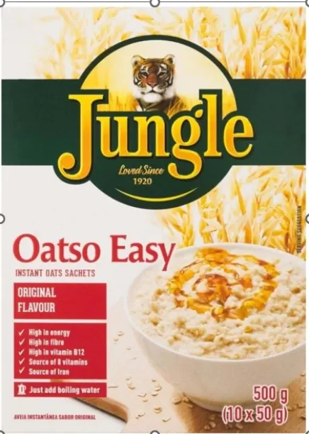 jungle oats instant 500 g Instant Original Flavour Oats Box