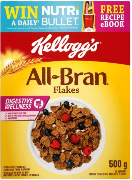 Kellogg's All Bran Flakes Box