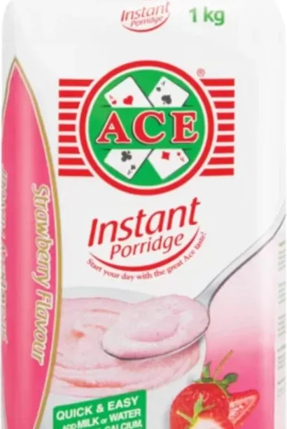 Ace Strawberry Instant Porridge Bag