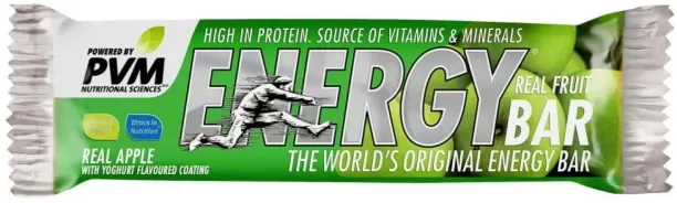 Pvm Real Apple with Yoghurt Flavoured Coating Energy Bar Sachet