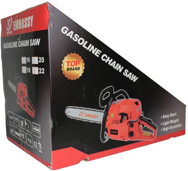 Embassy Petrol 52cc Cordless 16-Inch Chainsaw Fuel Chainsaw