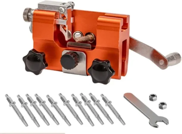 BOWENSTORE Chainsaw Sharpener Kit – Fast & Easy Chain Sharpening for All Saw Types (B(2.56 * 3.39in…