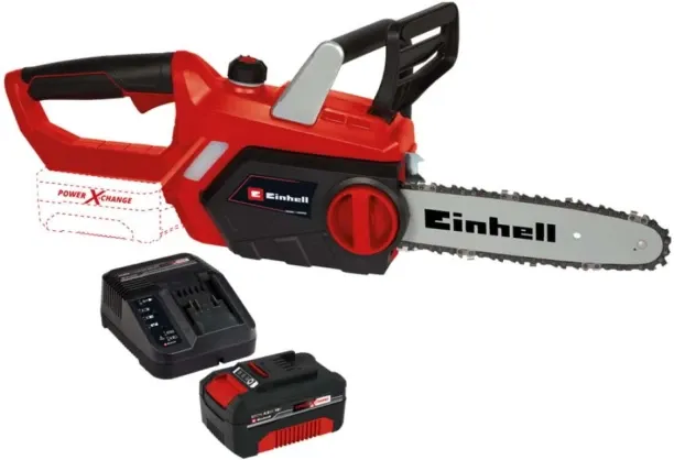 EINHELL PXC 18v Chainsaw & 4.0ah Starterkit GC-KS 18 LI-Solo Cordless Chainsaw