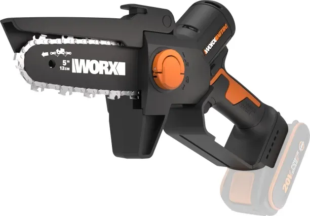 Worx NITRO One-Handed Brushless 12cm 20V Cordless Chainsaw