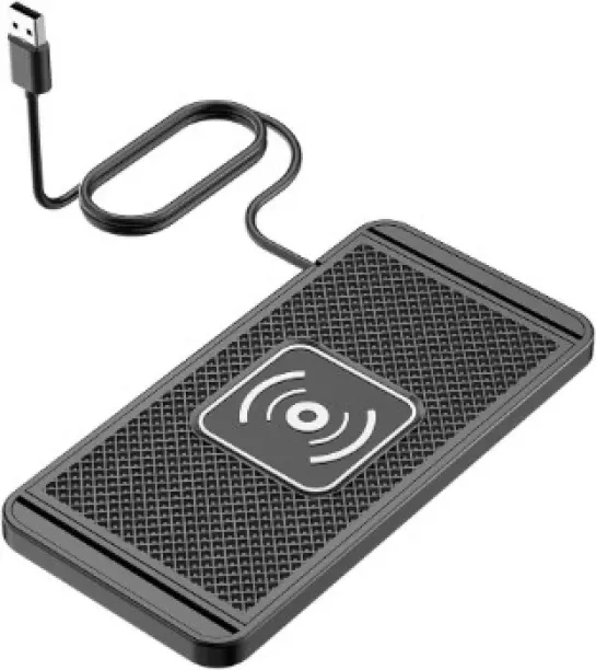 charging pad 15W Wireless Charger, Non-Slip Wireless Car Charging Pad for Car Charging Pad with 40W…