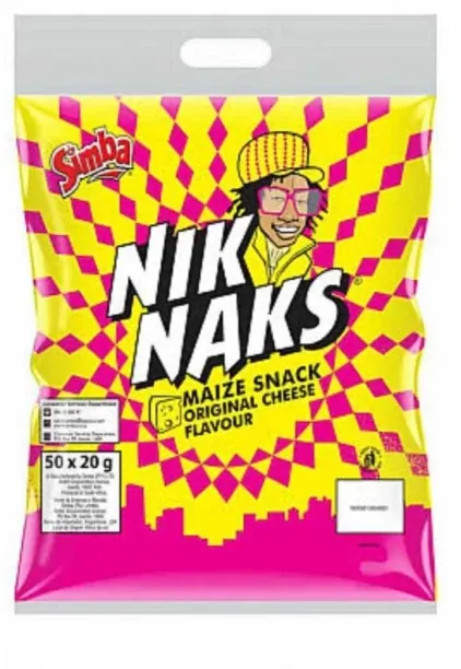 SIMBA NikNaks Original Cheese Fresh Stock 2026 Maize Snack