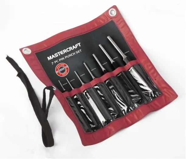Mastercraft Pin & Punch Set Home Combination Chisel Set