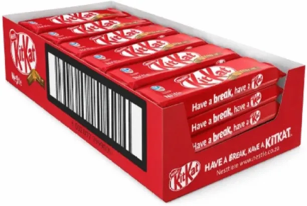 Nestlé Kit Kat 2 Finger Mini Chocolates - 24 Pack Milk Chocolate Bars