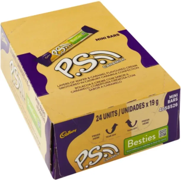 Cadbury P.S. Caramilk Mini Milk Chocolate Bars