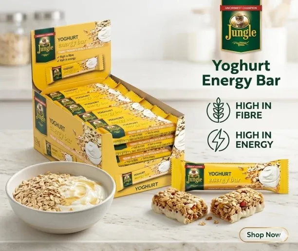 Jungle Yoghurt Energy Bar Fruit and Nuts Chocolate Bars