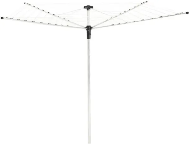 Unique Dry Value line 4-arm x 46 m Aluminium Retractable Clothesline