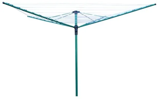 Unique Delux Line Rotary 4-Arm x 46 m Iron Retractable Clothesline