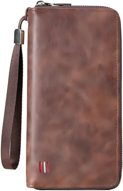 TAOJAING Faux Leather Wristlet  Clutch for  Casual Occasion